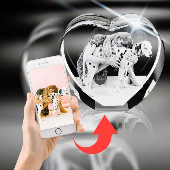 3D Crystal Heart