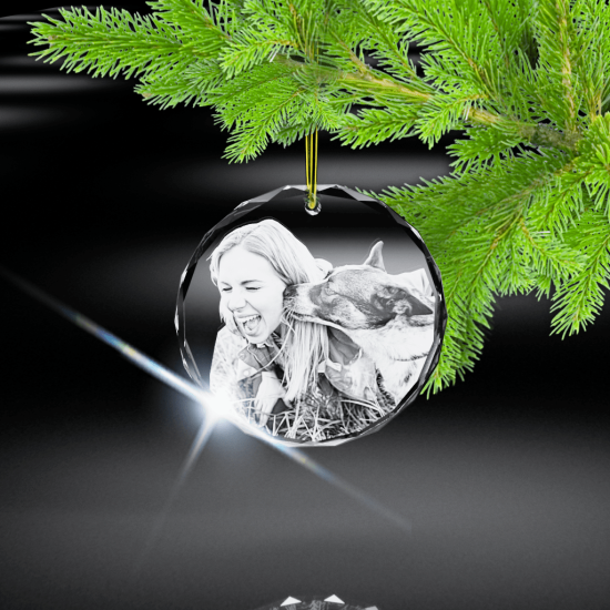 2D Crystal Ornament main product photo