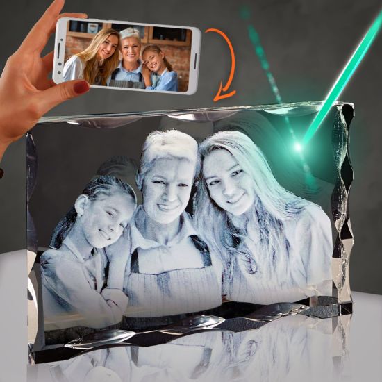 3D Notched Crystal Wide main product photo