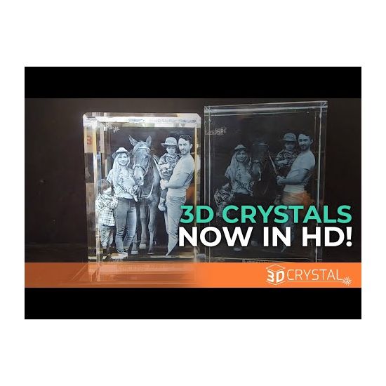 3D Crystal Rectangle Tall main product photo