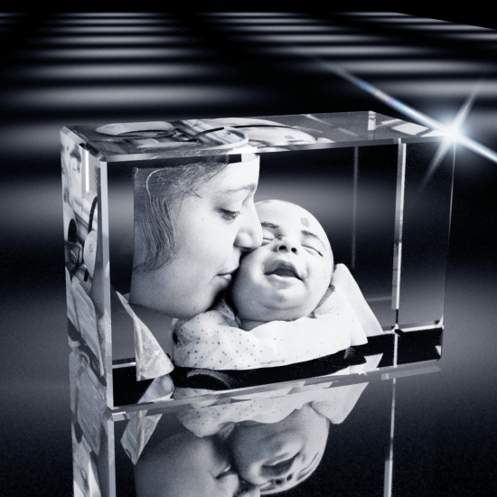 3D Crystal Rectangle Wide Award main product photo