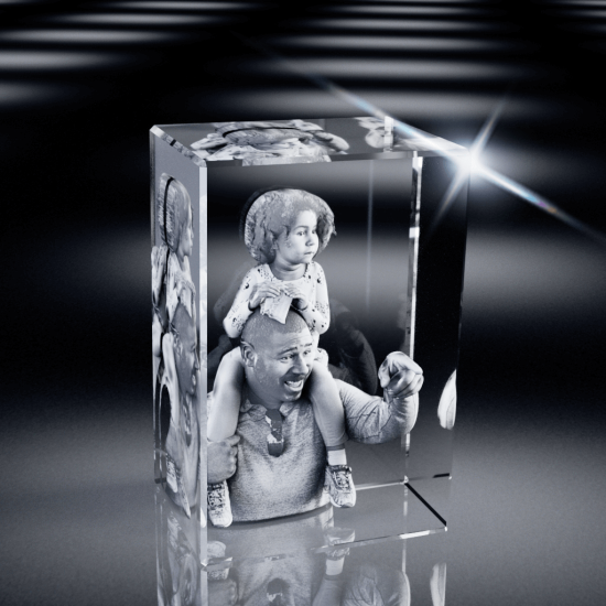 3D Crystal Rectangle Tall Award main product photo