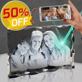3D Notched Crystal Wide